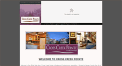 Desktop Screenshot of crosscreekpointe.org